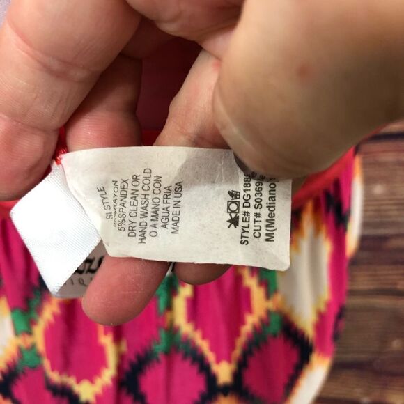 Long strapless summer dress - Picture 3 of 3